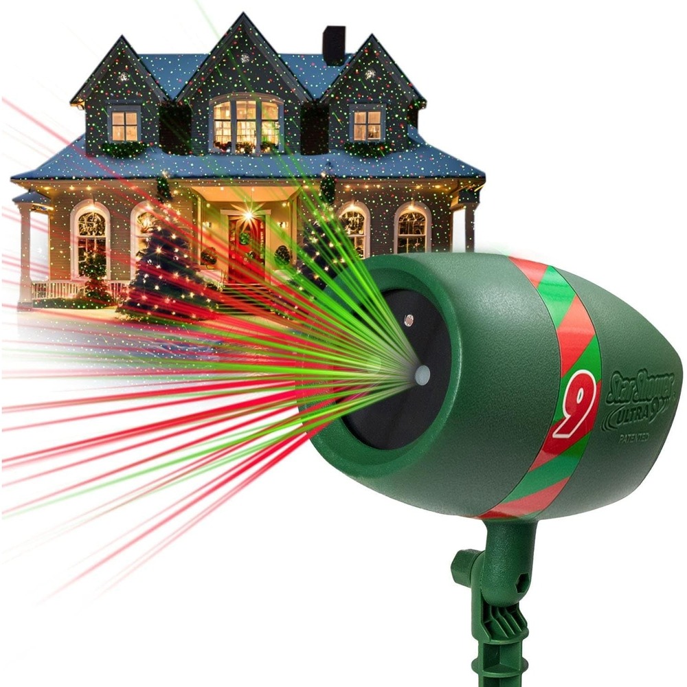 Star Shower Ultra 9 Outdoor Holiday‎ Laser Light Show with Remote 9 Modes NEW